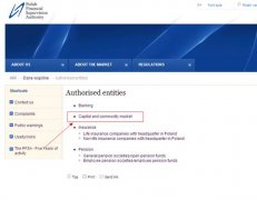 波兰金融监管局(PFSA)取代了保险和养老基金监督管理委员会和证券和交易委员会